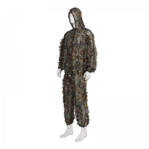 3D Bionic Leaf Camouflage Net Ghillie Training Clothing