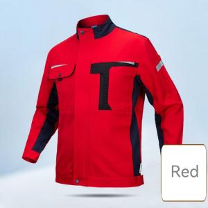 Anti Static Work Clothes Factory Workers Reflective Strip Labor Protection Uniforms