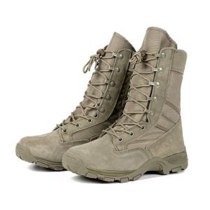 Breathable High Top Outdoor Combat Boots with Non Slip Sole