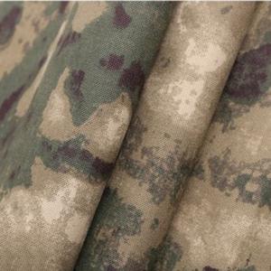 Durable Camouflage Cordura Polyester Waterproof Fabric for Outdoor Gear