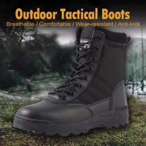 OEM Factory Custom Outdoor Use Boots Black Manufacturer Directly Tactical