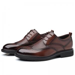 Premium Military Office Genuine Leather Shoes with Durable Cowhide Upper