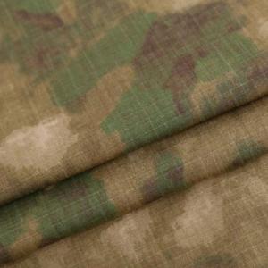 Premium Waterproof Plaid Camouflage Fabric Polyester Cotton Blend