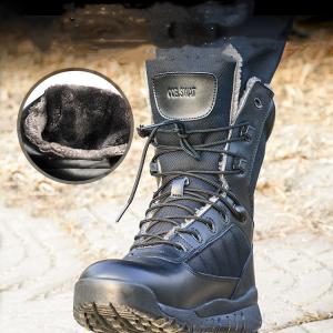 Tactical Desert Combat Boots Waterproof  Wear Resistant Leather