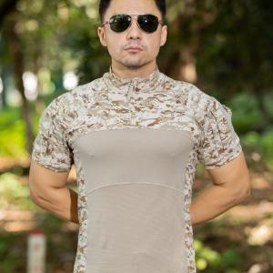 Tactical Short Sleeve Army T-Shirt for Men - Durable Combat Wear