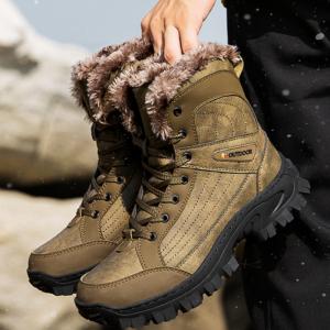 Tactical Winter Combat Boots for Men NonSlip Ankle Design